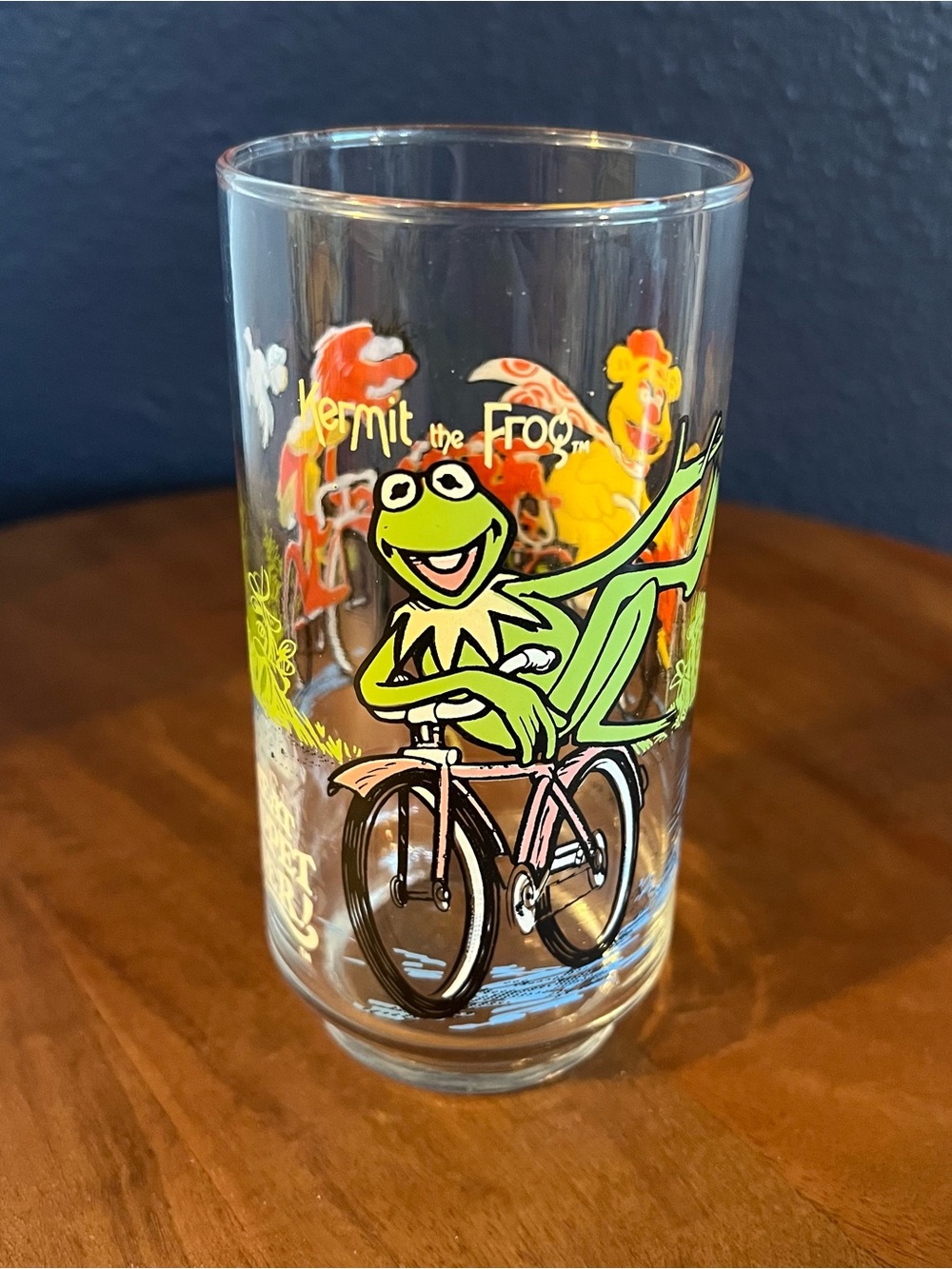 The Great Muppet Caper Kermit The Frog McDonalds Collectible Glass